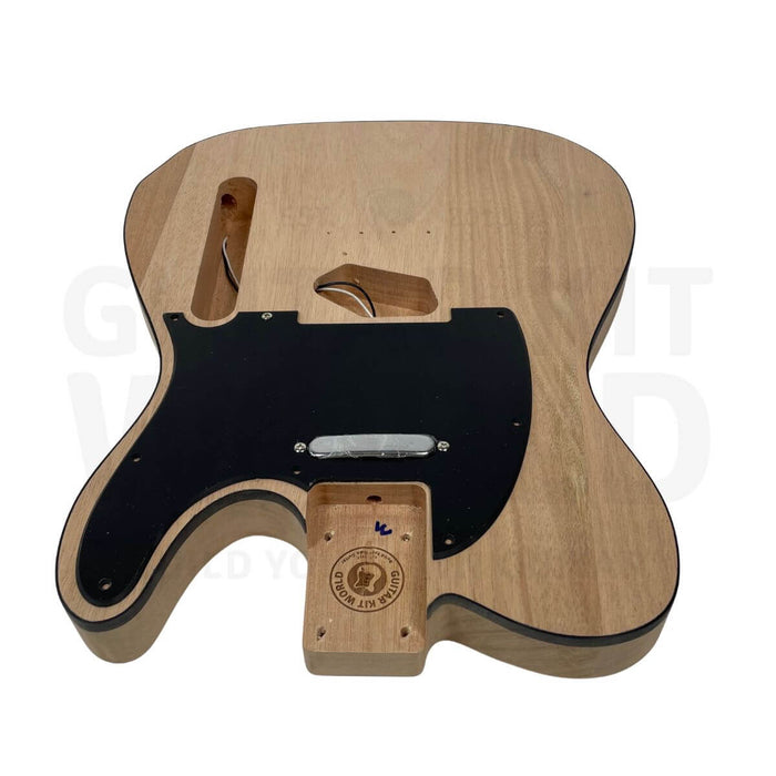 Mahogany TE Style Guitar Kit with Maple Neck, Rosewood Fretboard
