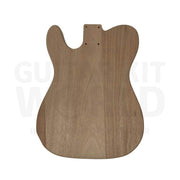 Mahogany TE Style Guitar Kit with Maple Neck, Rosewood Fretboard - Guitar Kit World