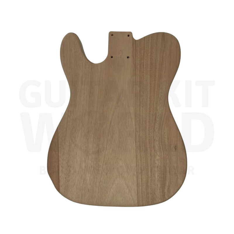 Mahogany TE Style Guitar Kit with Maple Neck, Rosewood Fretboard - Guitar Kit World