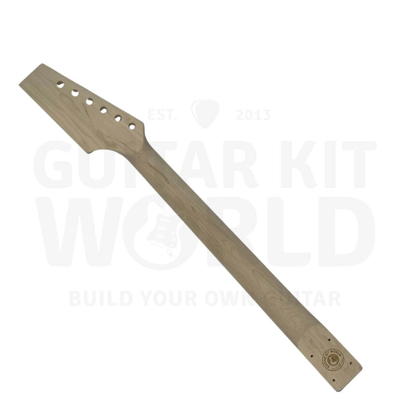 Mahogany TE Style Guitar Kit with Maple Neck, Rosewood Fretboard - Guitar Kit World