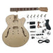Thin Hollow Body Venetian Cutaway Guitar Kit With Flamed Maple Veneer L5