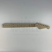 Guitar Kit World - TE Semi-Hollow Style DIY Guitar Kit - Neck front view with full fretboard