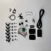 Guitar Kit World - TE Semi-Hollow Style DIY Guitar Kit - Hardware and electronics components