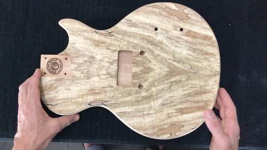 Bolt-on Neck Junior guitar kit assembly series