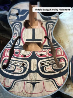 Finished build from a Guitar Kit World DIY guitar kit