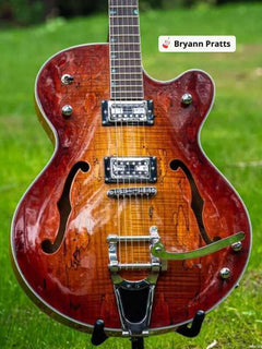 DIY guitar built by a Guitar Kit World customer