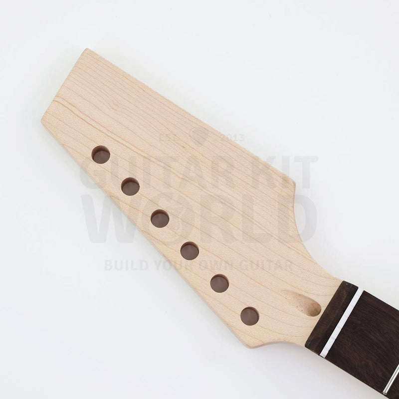 Acoustic electric hollow body guitar kit STH-RBRC-3652, unfinished blank headstock