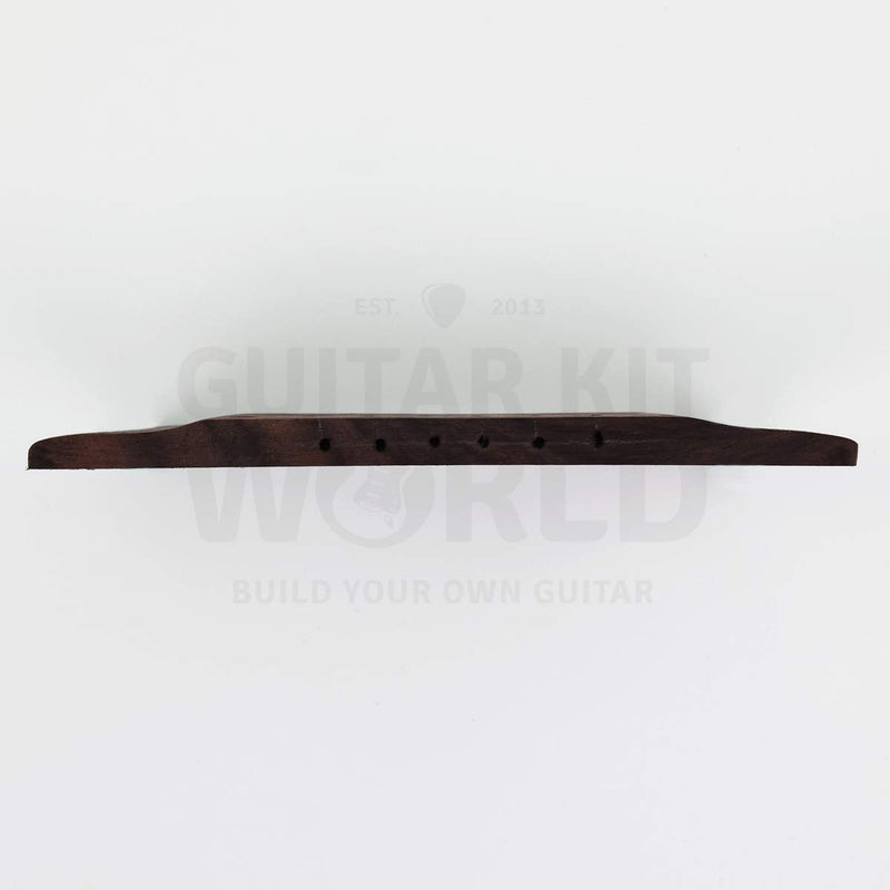 Acoustic electric hollow body guitar kit STH-RBRC-3652, pinless bridge with pre-drilled string holes
