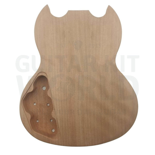 Rosewood Fretboard Devil-Horn Guitar Kit with Mahogany Body - Guitar Kit World