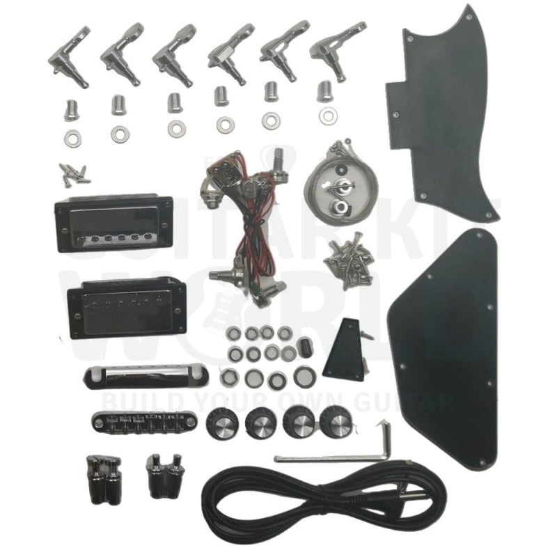 Rosewood Fretboard Devil-Horn Guitar Kit with Mahogany Body - Guitar Kit World