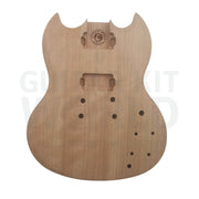 Rosewood Fretboard Devil-Horn Guitar Kit with Mahogany Body - Guitar Kit World