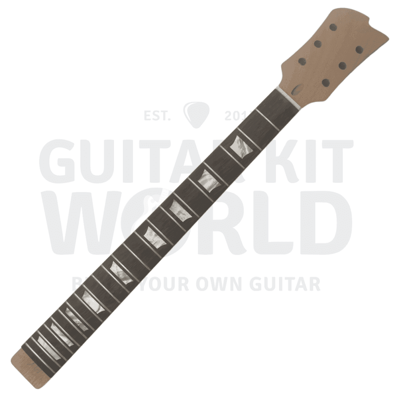 Rosewood Fretboard Devil-Horn Guitar Kit w/ Mahogany Body