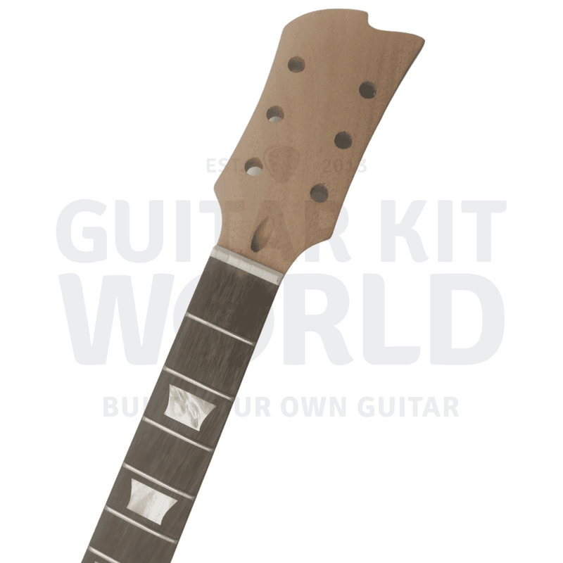 Rosewood Fretboard Devil-Horn Guitar Kit w/ Mahogany Body