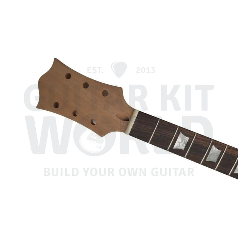 Lefty Devil-Horn Guitar Kit with Chrome Hardware