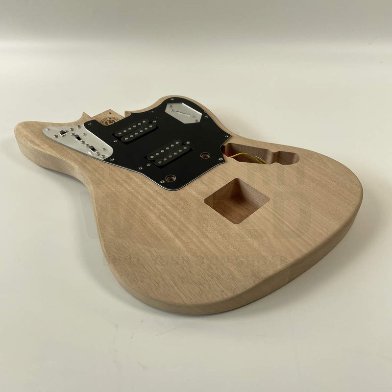 JG style guitar kit body front angled view JG-RMRB-5103