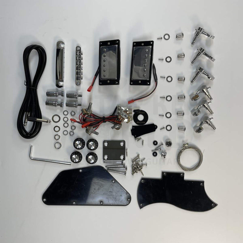Guitar Kit World - G1-style DIY Guitar Kit - Hardware and electronics components