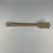 Guitar Kit World - G1-style DIY Guitar Kit - Neck back view showing wood grain