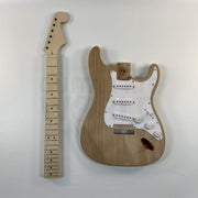 Guitar Kit World - ST Style DIY Guitar Kit - Body and neck overview