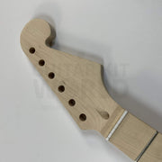 Guitar Kit World - ST Style DIY Guitar Kit - Headstock closeup showing tuner holes