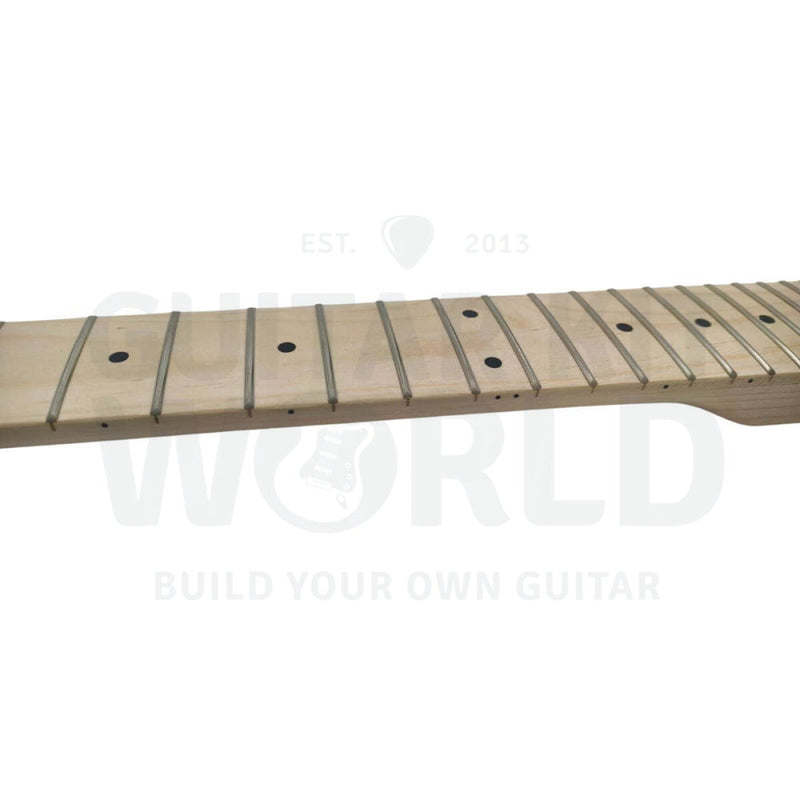 7-string Hookline Guitar Kit with Basswood Body and Maple Neck with Skunk Stripe