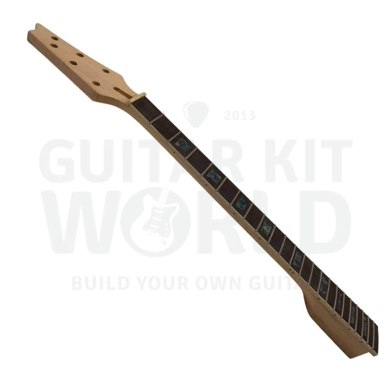 Mahogany Body Hookline Guitar Kit with Maple Neck and Ebony Fretboard