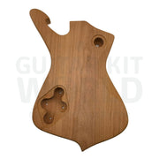 Mahogany Body Hookline Guitar Kit with Maple Neck and Ebony Fretboard