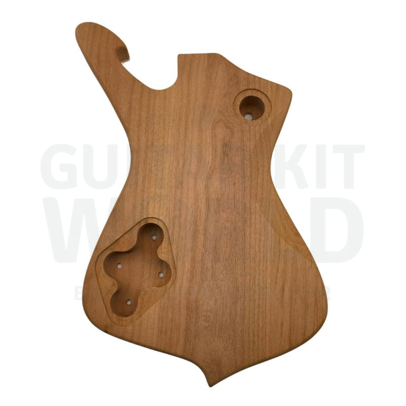 Mahogany Body Hookline Guitar Kit with Maple Neck and Ebony Fretboard