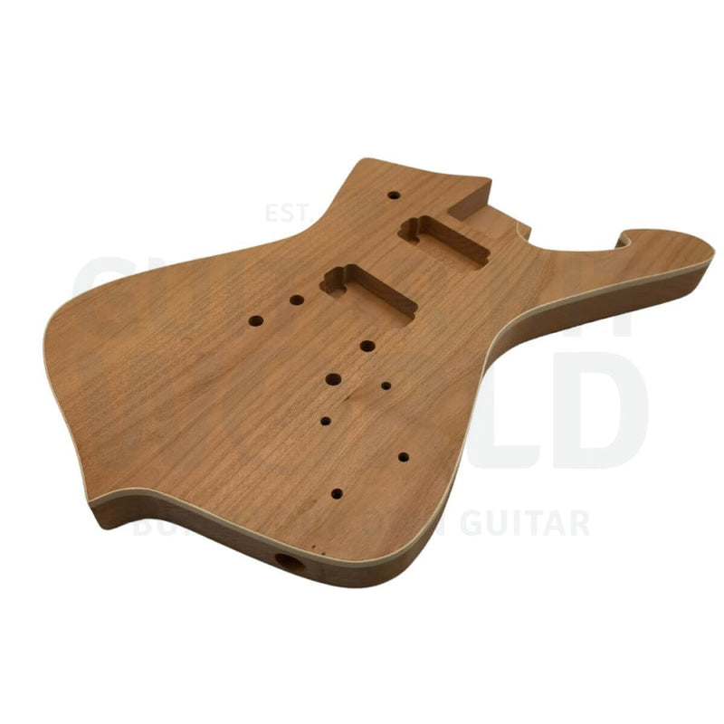 Mahogany Body Hookline Guitar Kit with Maple Neck and Ebony Fretboard