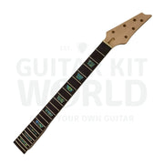 Mahogany Body Hookline Guitar Kit with Maple Neck and Ebony Fretboard