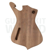 Mahogany body Hookline DIY guitar kit with Ebony Fretboard