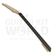 Mahogany body Hookline DIY guitar kit with Ebony Fretboard