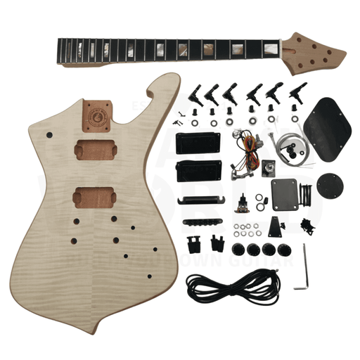 Hookline Guitar Kit w/ Mahogany Body & Neck, Ebony Fretboard