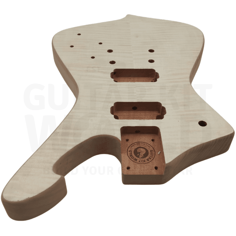 Hookline Guitar Kit w/ Mahogany Body & Neck, Ebony Fretboard