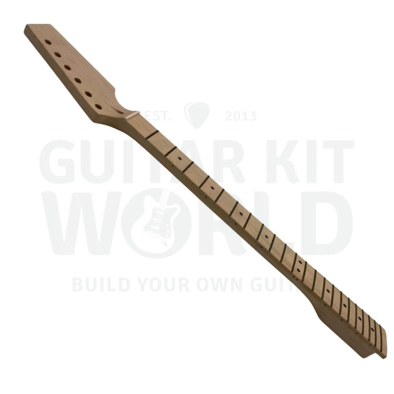Mahogany JG-style Guitar Kit with Mahogany Neck and Fretboard - Guitar Kit World