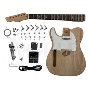 Left-Hand TE Guitar Kit with Mahogany Body, Rosewood Fretboard - Guitar Kit World