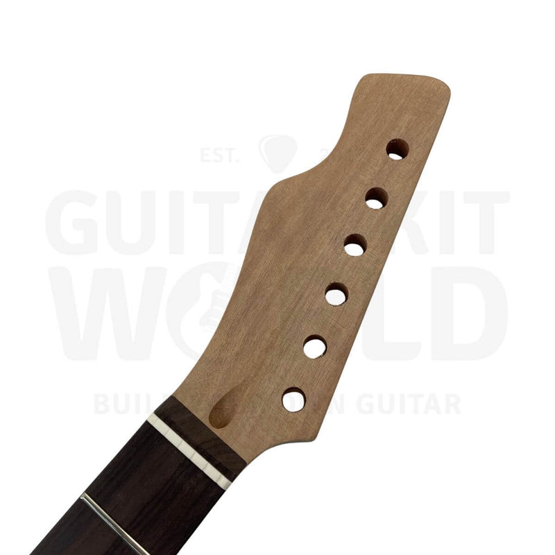 Left-Hand TE Guitar Kit with Mahogany Body, Rosewood Fretboard - Guitar Kit World