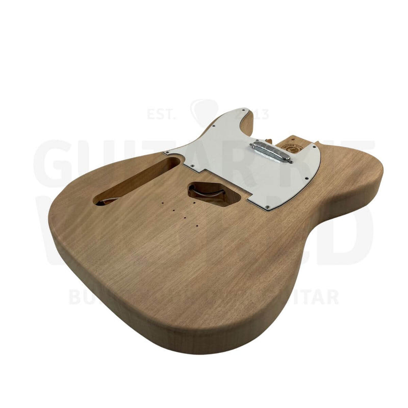 Left-Hand TE Guitar Kit with Mahogany Body, Rosewood Fretboard - Guitar Kit World