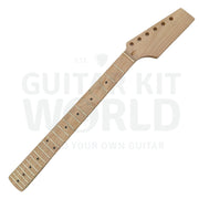 Thin Semi-Hollow Ash Body T-Style Guitar Kit With Spalted Maple Veneer