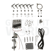 Lefty TE Guitar Kit w/ Ash Body, Ebony Fretboard - Guitar Kit World