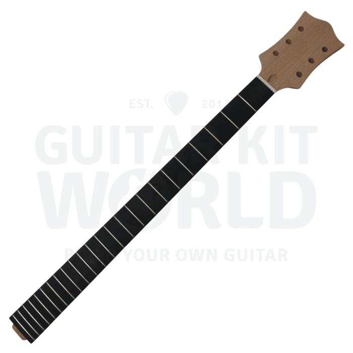 Baritone 30 Inch Scale LP Semi-Hollow style Guitar Kit with Ebony Fretboard - Guitar Kit World