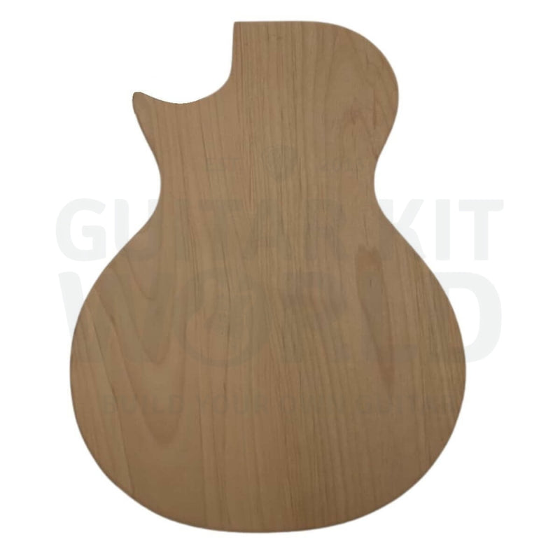 L2 Semi-Hollow Guitar Kit with Trapezoid Pearl White Inlays - Guitar Kit World