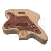 JG-style Guitar Kit with a Mahogany Body & Mahogany Neck - Guitar Kit World