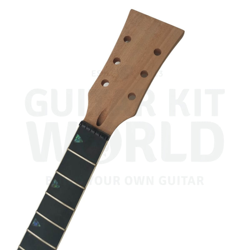 Hollow Body Venetian Cutaway Guitar Kit with Spalted Maple Veneer - Guitar Kit World