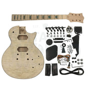 Ash Body L1 Guitar Kit with Maple Veneer & Maple Fretboard - Guitar Kit World
