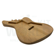 Basswood Body JG-style Guitar Kit with Maple Neck and Rosewood Fretboard - Guitar Kit World