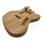 Basswood Body JG-style Guitar Kit with Maple Neck and Rosewood Fretboard - Guitar Kit World