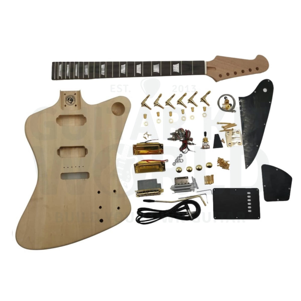 Basswood Tremolo RB-Style DIY Guitar Kit | GKW — Guitar Kit World