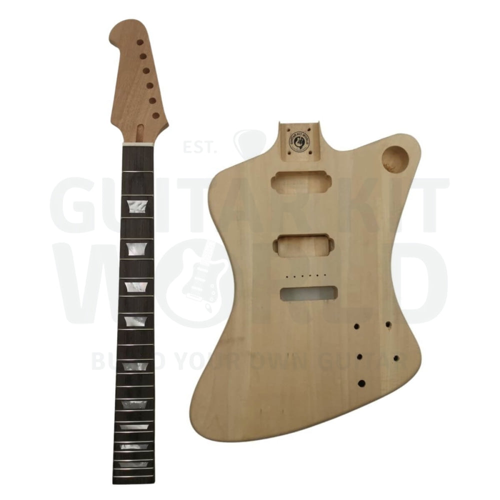 Basswood Tremolo RB-Style DIY Guitar Kit | GKW — Guitar Kit World