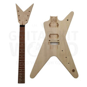 Basswood body DB Guitar Kit with Pau Ferro Fretboard - Guitar Kit World
