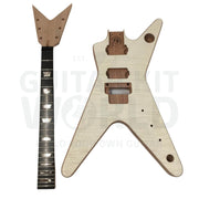 Mahogany body DB-style guitar kit with Ebony Fretboard - Guitar Kit World